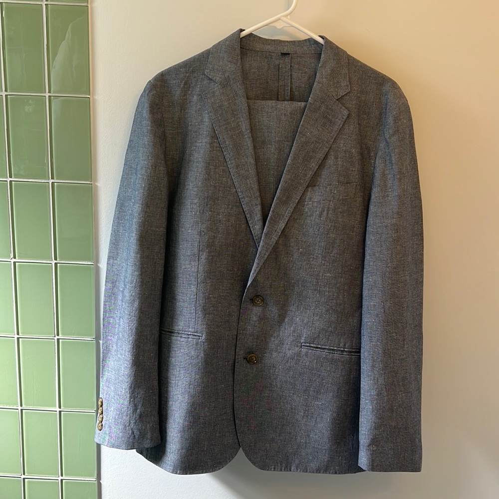 J Crew Ludlow Suit - 38R and 34x30